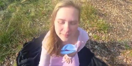 Blonde Maja Meer Wild Forest Fuck - Big Boobs & Squirting Orgasm