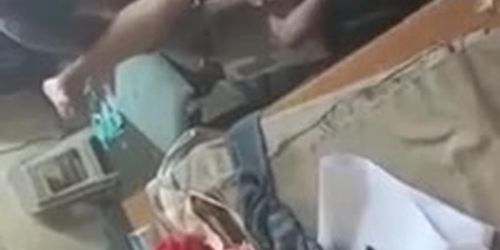 Cheating Bhabhi Having Sex With Her Coworker At Workplace