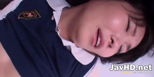 SCHOOLGIRLS HD - Horny Japanese schoolgirl Haruka gets a fine romping after using a hitachi - uncensored JAV (Haruka Ohsawa)