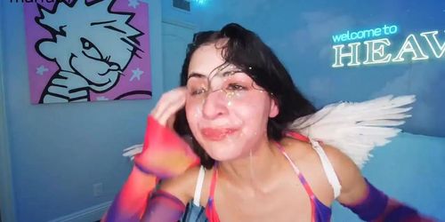 Heaven POV Kaitlyn Katsaros Gets Beaten And Anal Fucked Then Pissed In Mouth Full Video HD???