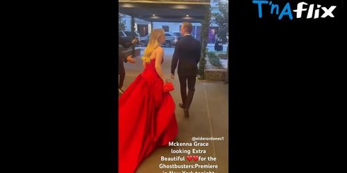 Mckenna Grace Sexy Scene  in Mckenna Grace Ghostbusters: Frozen Empire Premiere In New York