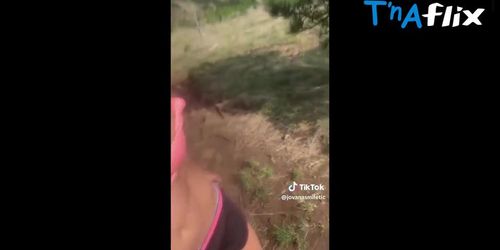 Jovana Miletic Underwear Scene  in Jovana Miletic Instagram / Tiktok