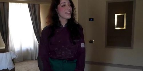 Hot Italian Chef Takes Hard Anal Dp From 2 Cocks To Keep Her Job