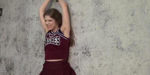 grabbed after cheer practice