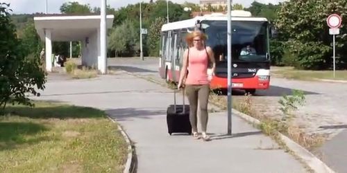 2016-08-19 - Heavy luggage - chrissy fox is pissing