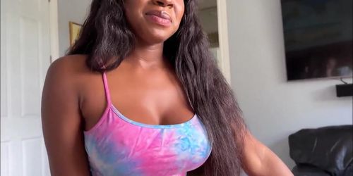 Ebony Teen With Perfect Tits