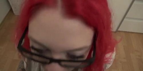 Hot German Teen Gives Hard Blowjob And Takes Creampie In Doggystyle - Homemade Hd