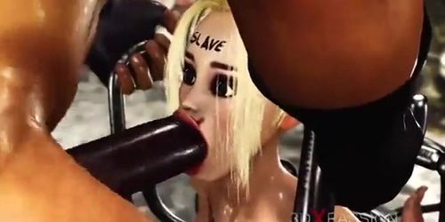 Hentia Cartoon Hardcore In The Basement! Cuffed College Girls In Restraints