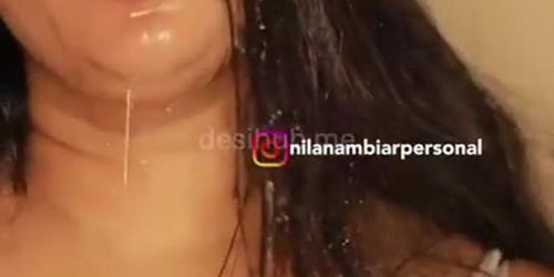 Nila Nambiar Nude App - Exclusive Shower Video(2)?