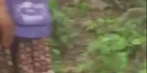 Indian Couple Caught In Jangal