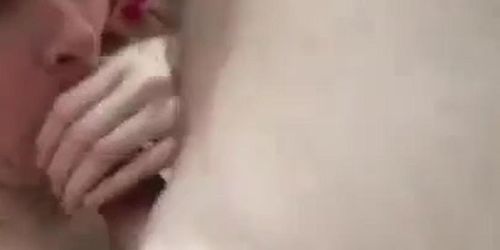 Russian porn. girlfriend sucks my cock