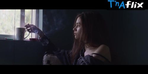 India Eisley Breasts,  Underwear Scene  in Adolescence