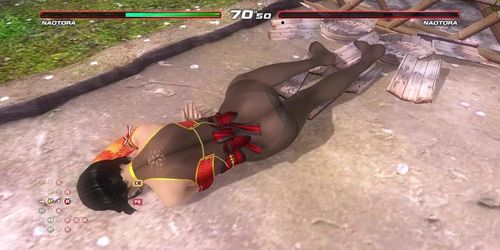 doa5lr naotora ryona by kick