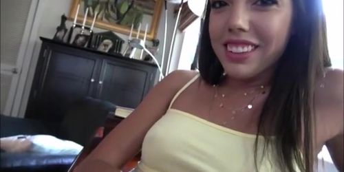 tiny latina gf vs world's best bf - violet gems - perfect girlfriend - alex adams full video (Isabella Chrystin, Violette Pure)