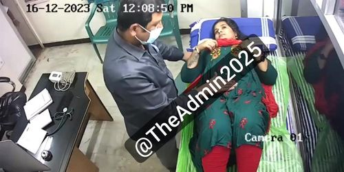 Indian Aunty In Hospital