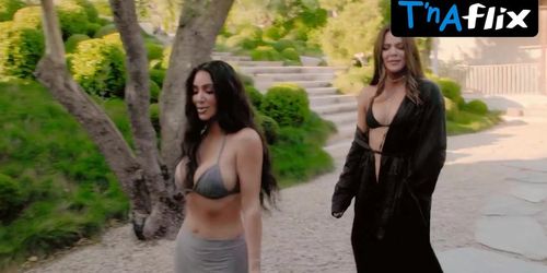 Kim Kardashian West Bikini Scene  in The Kardashians