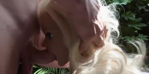 Hot Amateur Blondes Suck And Screw Big Cocks Outdoors - Part 4 (Jason Steel)