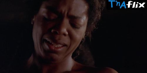 Oprah Winfrey Breasts Scene  in Beloved