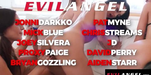 EVILANGELOFFICIAL - EVILANGEL Erotic Threesome Fantasies Compilation   Hardcore Anal Threeways (David Perry, Rebecca Volpetti)