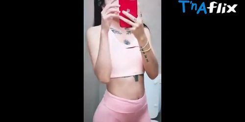 Maria Becerra Sexy Scene  in Maria Becerra Shows Off Her Ass In Leggings Instagram Story