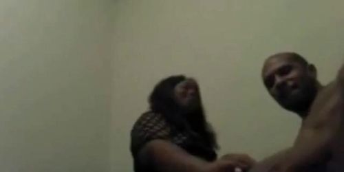 Big Black Meat on Amateur Webcam