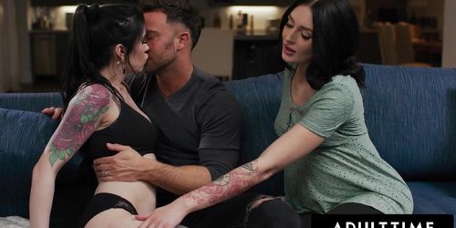 ADULT TIME   Pregnant Cuckquean Charlotte Sins Wants Her Hubby To Fuck Their Doula So She Can Watch  (Seth Gamble, Anna De, Anna de)