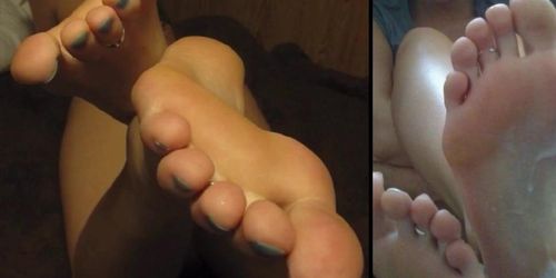 Wanna cum? (1) Sexy Soles and Toes Picture Slideshow Compilation