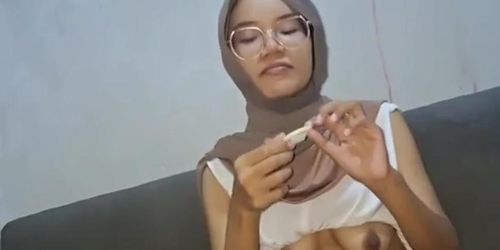 Viral Hijab Belajar Ngewe