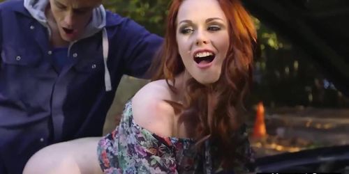 Ella Hughes - Shy Redheads Want Anal