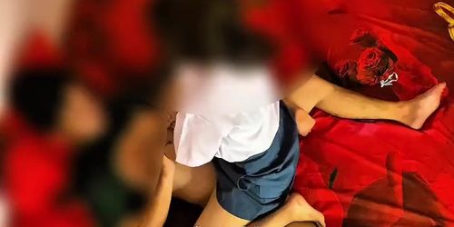 18-Year-Old Pinay Schoolgirl Fucked Rough By Malay Classmate In Uniform