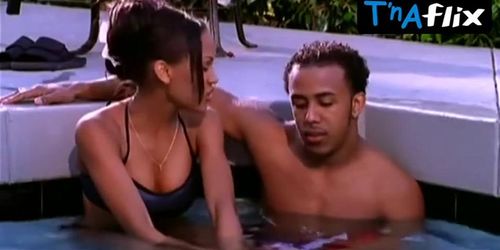 Meagan Good Breasts,  Bikini Scene  in House Party 4