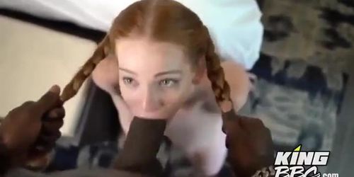 Pigtails Redhead Blowjob (Erin Everheart)