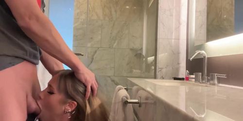 Sky Bri - Bathroom Sex & 1st Creampie nudes pov (Alex Mack, Stacy Keibler)