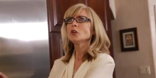 Nina Hartley Fucking In The Kitchen With Her Lingerie - Nina Nieves