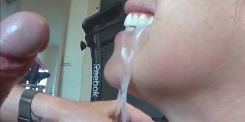 German Amateur Blowjob Cumshot