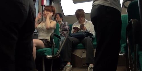 Eriko Cock Riding Bus Rider Uncensored Bus Creampie