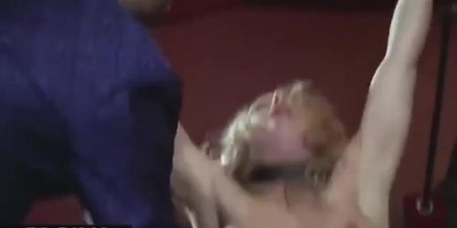 Lovely Blonde Tricked Into BDSM and Strangled By Her Abductors