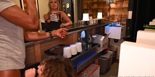 Onlyfans Cheerleader Kait And Dan Dangler Fucking The Bartender Nadia North Peter North