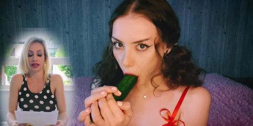 Ecstatic Recipes Chessie Kay & a Cucumber