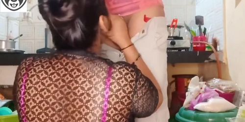 Indian Stepsister Wearing Skirt And Doing Work And Stepbrother Caught Her And Force To Fucked