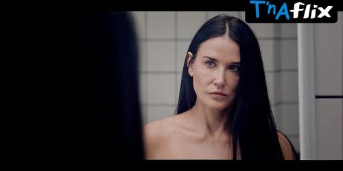 Demi Moore Sexy Scene  in The Substance