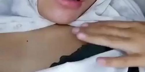 Jilbab Yang Lagi Viral Crot Dalem