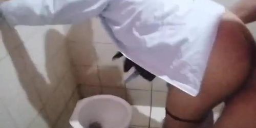 Abg Kacamata Mesum Di Toilet