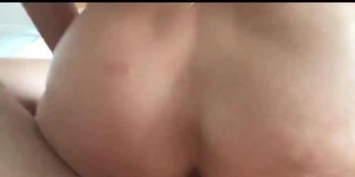 Amateur Busty Slut Takes Anal And A Facial