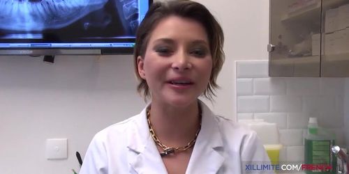 French Girls At Work Blonde Dentist Fucks Her Patient Hd Shantal Monique Nude