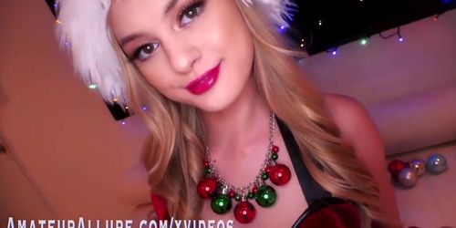 AmateurAllure Amber Moore is Added to the Naughty List this Christmas