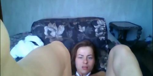 Horny chick is enjoying some anal masturbation with dildo and fingers