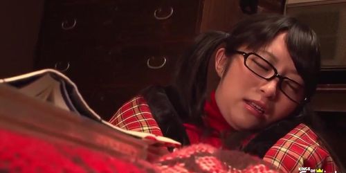 Pure Japanese Adult Video Sweet Japanese Teen With Glasses Plays With Her Hairy Cunt On The Floor Hd Screw Video