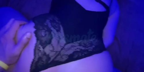 fucked silly in blue light