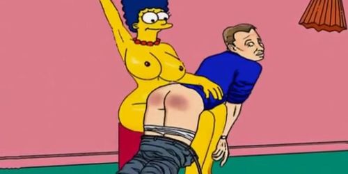 Marge Simpson cheating mom